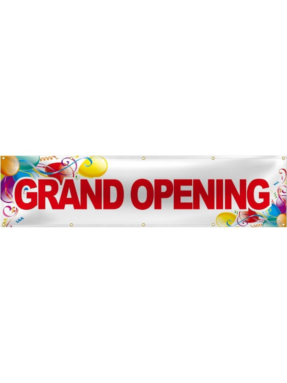 Grand Opening Banner Sign - 24x60 Store Display Flag for Business Promotion